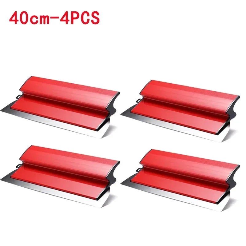 1 2 Skimming Blade Stainless Steel Drywall Smoothing Spatula Large Zpaxo 40cm-4PCS