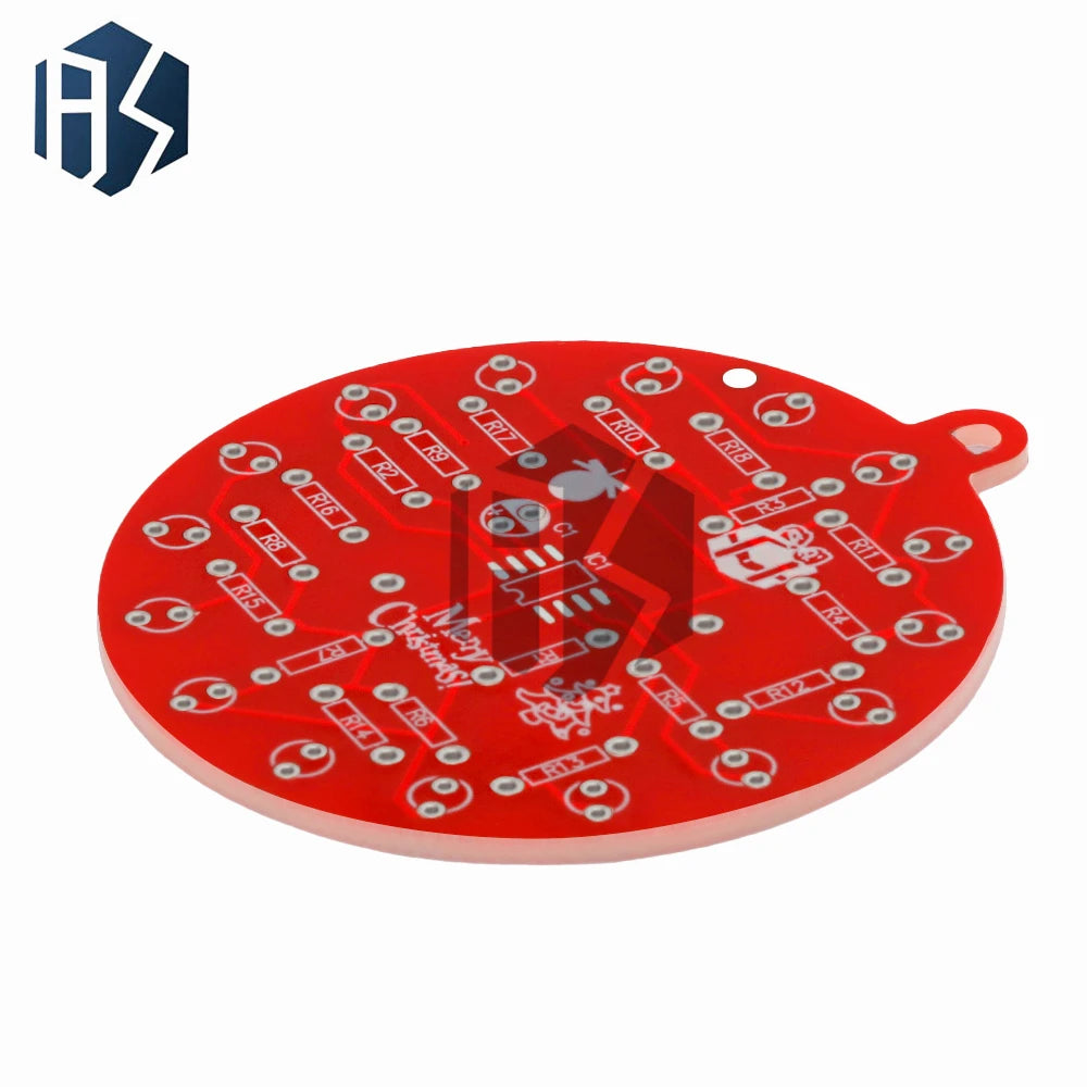 GREAT IT NE555 Dual-LED Flashing Circuit DIY Soldering Practice Light Zpaxo