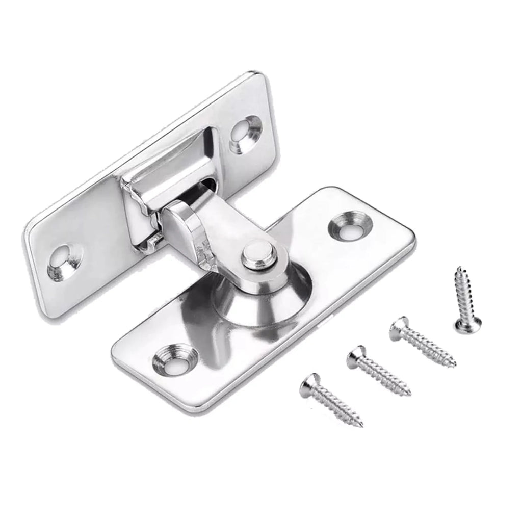Door Latch Doors Lock Screws 90 Degree Right Angle Buckle Hasp