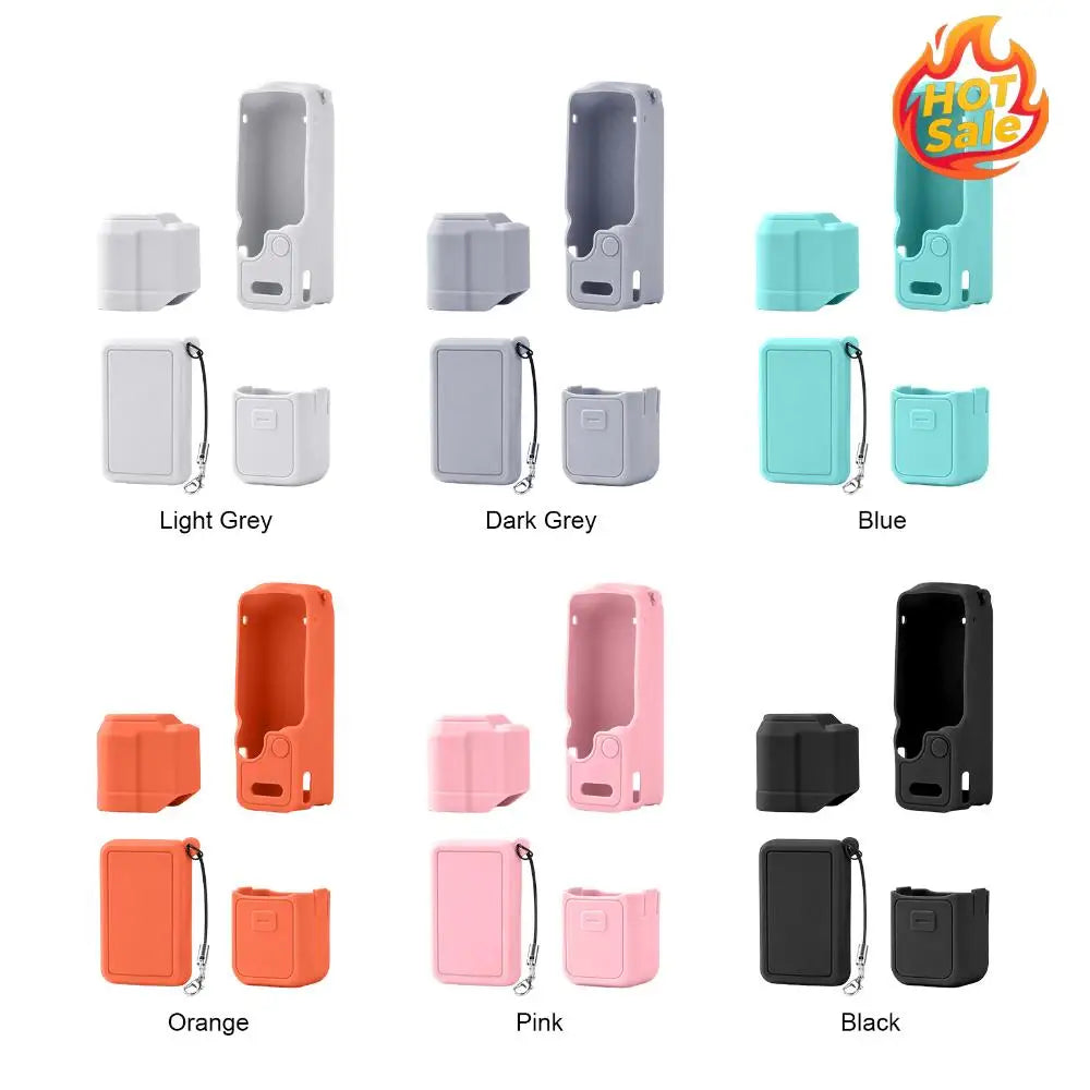 For DJI Osmo Pocket 4 Soft Silicone Protective Case Shockproof Silicone Sleeve Anti-Scratch Camera Protection Shell Camera Parts Zpaxo