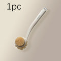 3-in-1 Long Handle Back Scrubber Brush – Loofah & Foot Scrub