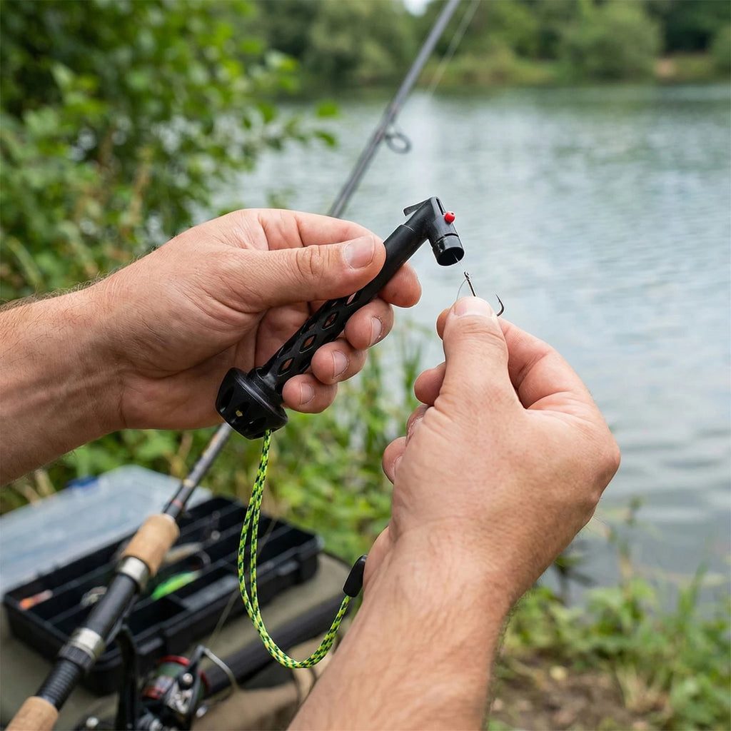 2 3 4 Portable Magnetic Fly Threader Multifunctional Fishing Tools