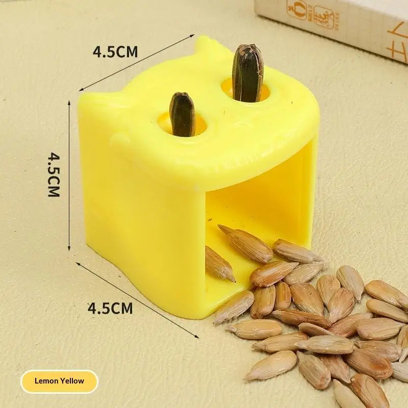 Sunflower Seed Lazy Artifact Opener Home Kitchen Manual Peeler Zpaxo Yellow