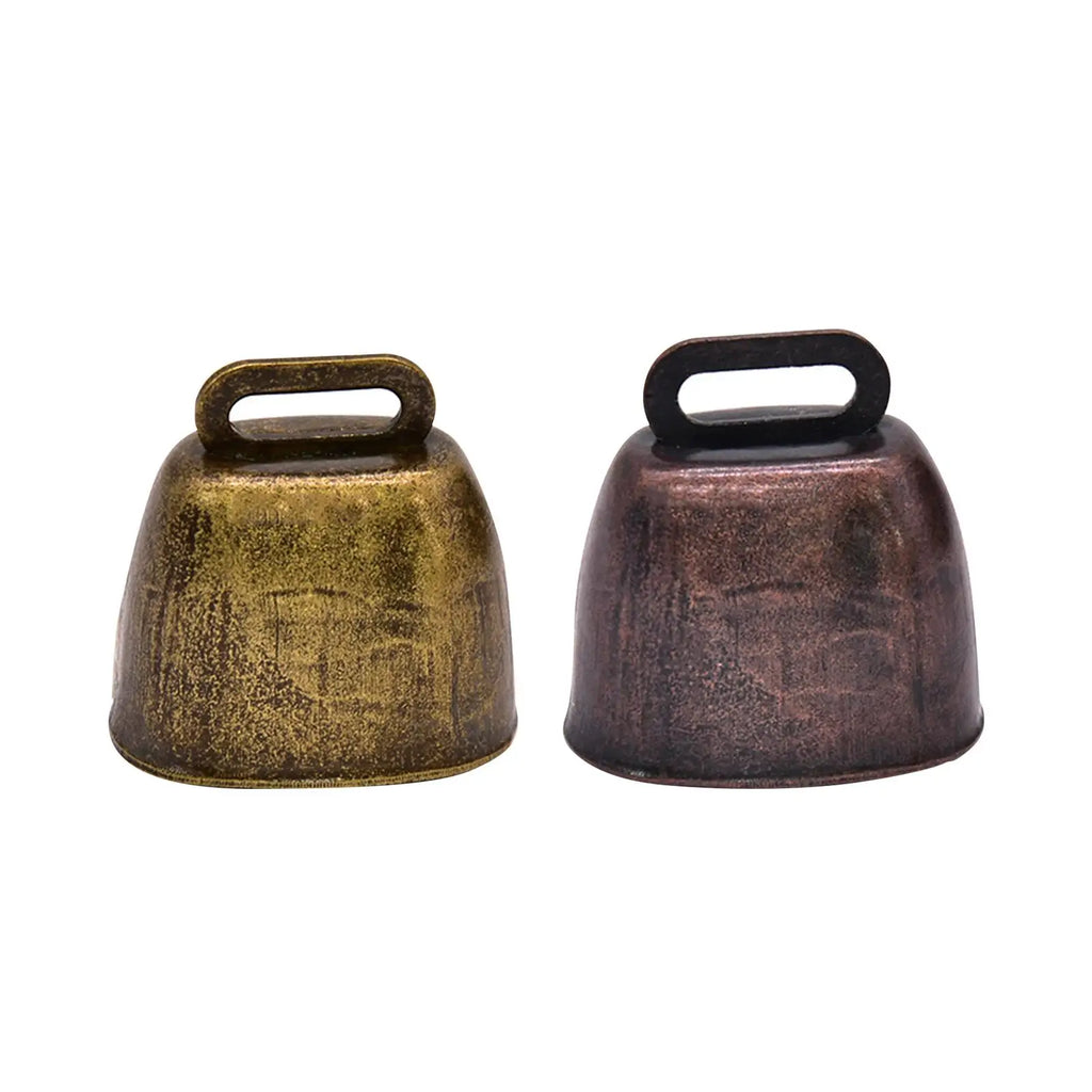 Vintage Style Grazing Bell Wind Chime Pendant Premium Cowbell Loud Bells Loudly Calling for Sheep Horse Cow Pets Supplies Zpaxo