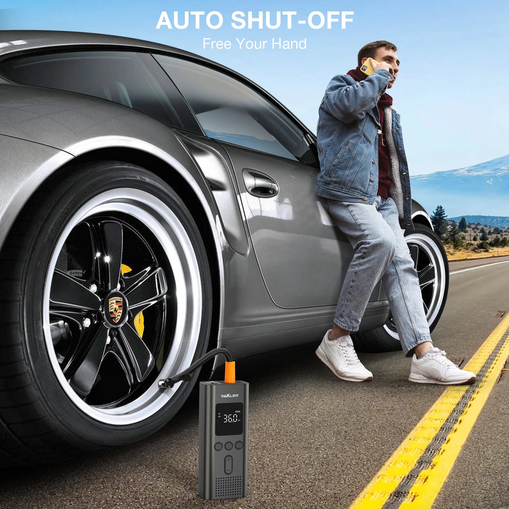150psi Air Pump Portable Wireless Electric Tire Inflator For Car Bicycle Motorcycle Air Compressor Injector Bike MTB Accessories Zpaxo