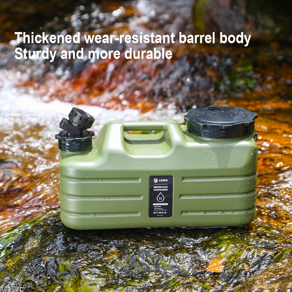 Large-capacity Food-grade Water Storage Bucket Outdoor Suitable