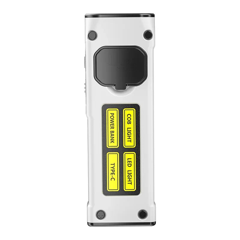 ESMARTER Mini LED Flashlight – Magnetic, 600 Lm, Power Bank