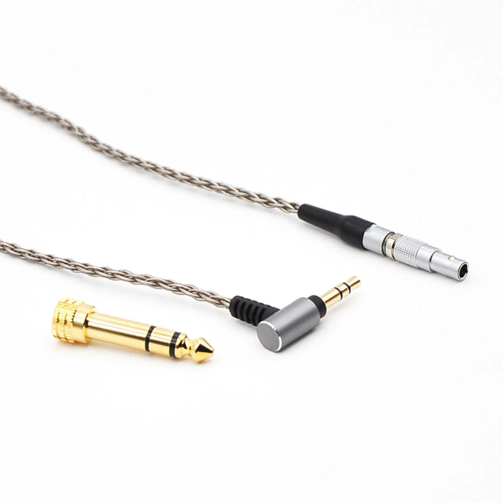 OCC 6-Core Braid Earphone Audio Cable AKG K812pro K872pro Headphones