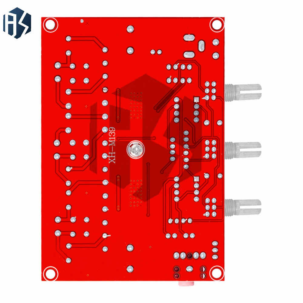 High-Power XH-M139 2.1 Channel Digital Amplifier – 2x50W TPA3116D2 Chip, 12V-24V Wide Voltage Input Zpaxo