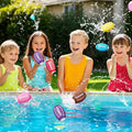 Water Balloons 6X Reusable Water Balloons For Kids Team Activities Absorbent Sponge Balls Summer Entertainment For Boys Teens Zpaxo Red United States