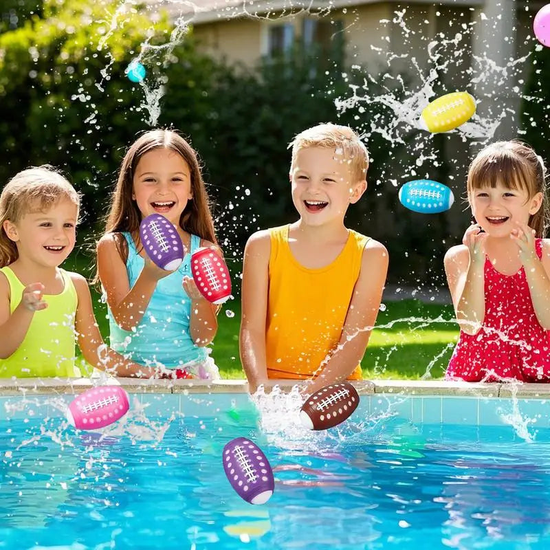Water Balloons 6X Reusable Water Balloons For Kids Team Activities Absorbent Sponge Balls Summer Entertainment For Boys Teens Zpaxo Red United States