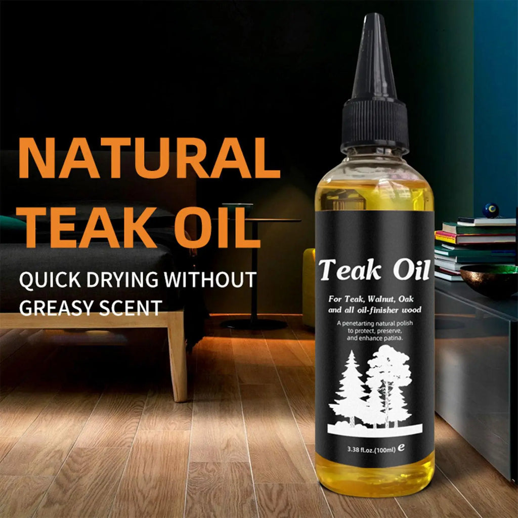 Teak Oil Wood Finish Furniture Hardwood Polisher Conditioner