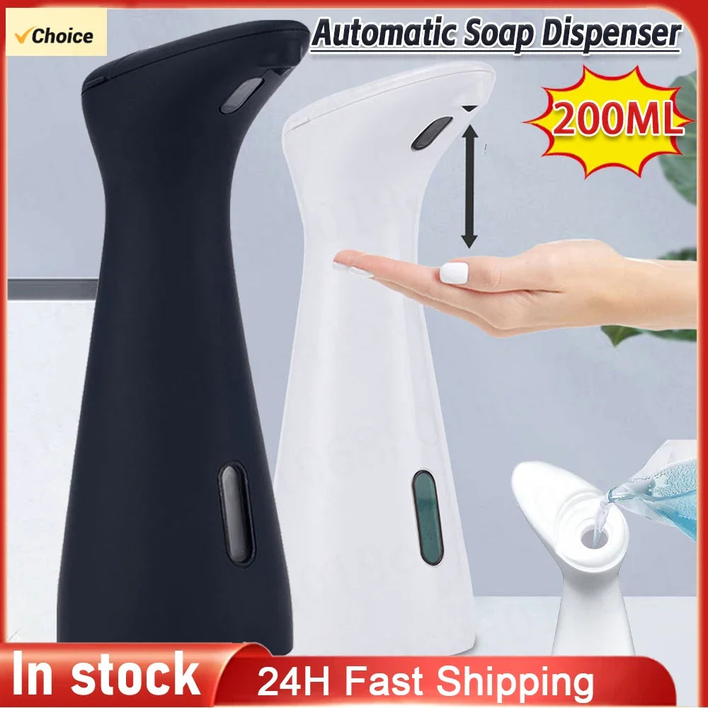 Automatic Soap Dispenser Hand Sanitizer Liquid Container Touchless Zpaxo