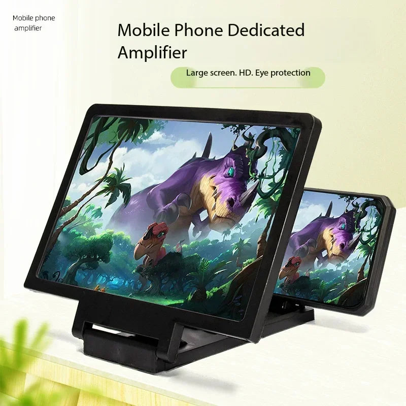 Screen Phone Magnifier Cell 3D HD Foldable Design Version Movies Zpaxo