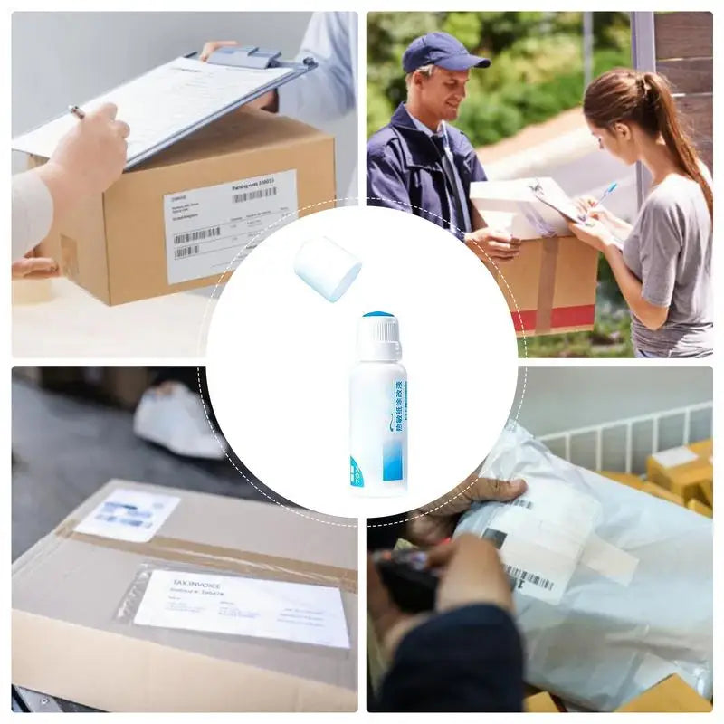 Privacy Protection Roller Portable Thermal Paper Data Fluid Stamper
