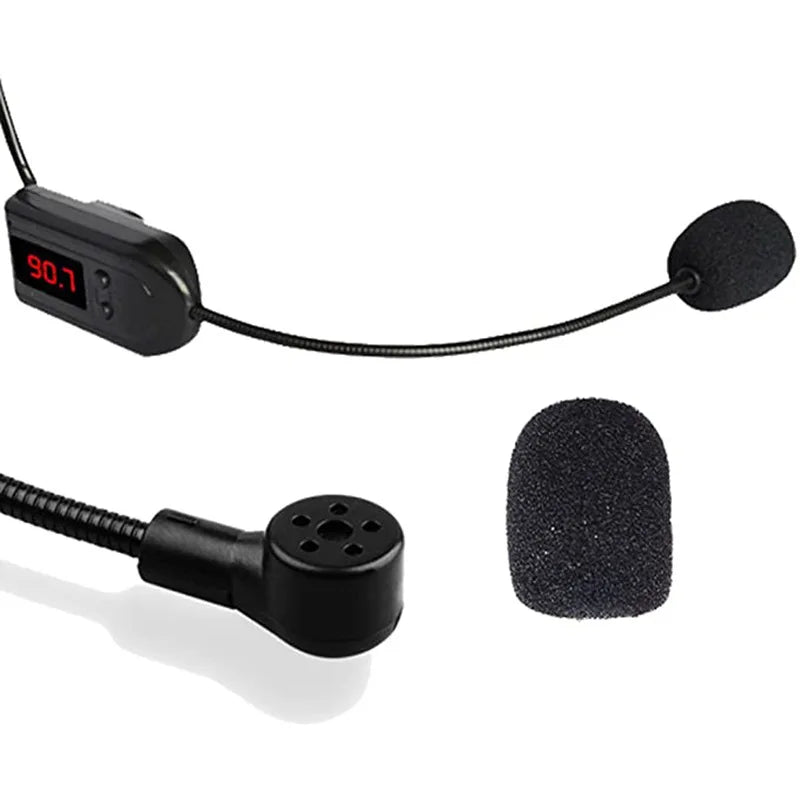 Soft Elastic Sponge Microphone Head Cover Headset Collar Mic Zpaxo