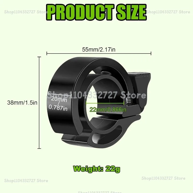 1~3pcs Optional Bicycle Bell for Bicycle Accessories Cycling Alarm Lightweight Mountain Bike Easy To Install Zpaxo
