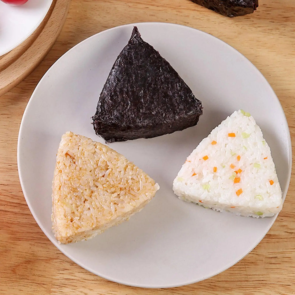 Rice Ball Mold Triangle Maker Onigiri Shaper Non-sticky Smooth Home