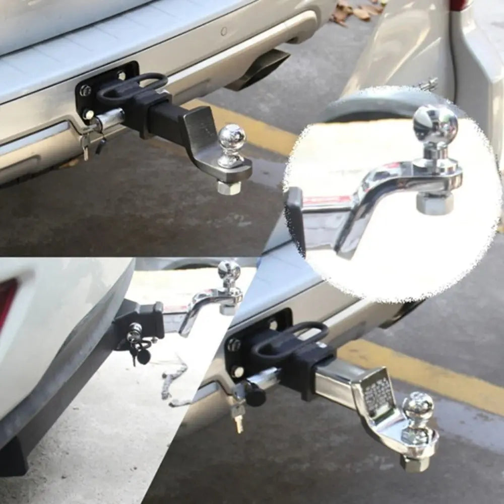 Square Mouth Trailer Hook Ball Joint Rear Bar Mount Modified Rogue Zpaxo