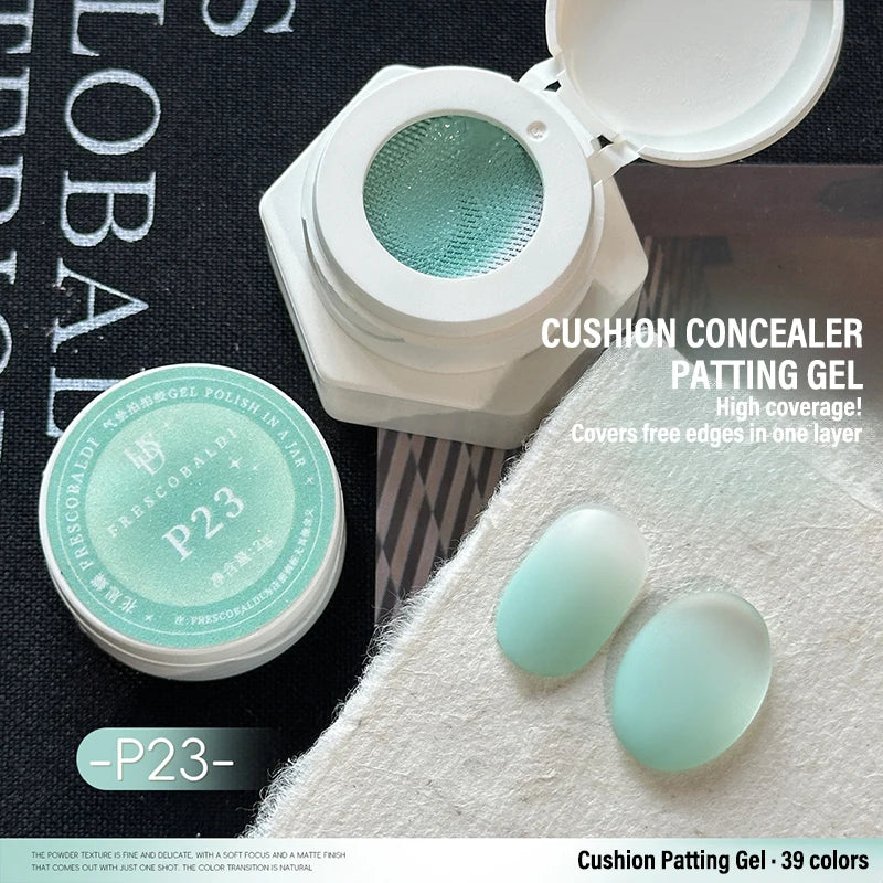 39 Colors Cushion Ombre Painting Nail Gel No Wipe Highly Saturated