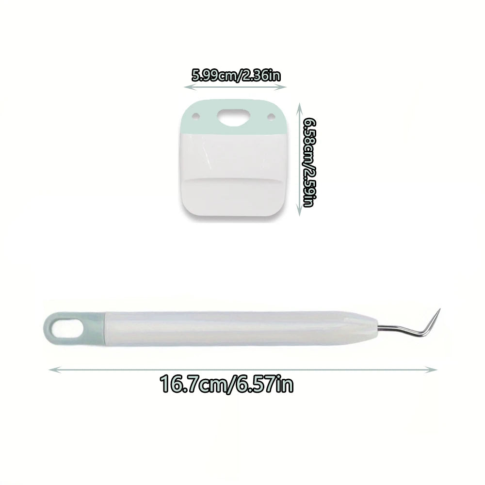2Pcs Vinyl Kit Craft Weeder And Scraper Tools For Cricut, Lettering, Craft Weeding Tools For Cricut Stencils/Oracal Vinyl Zpaxo