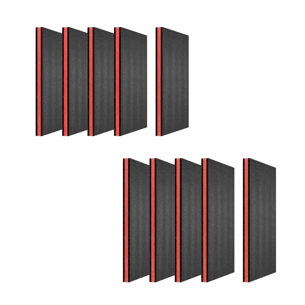 5 Pieces Tool Box Foam Inserts Anti Slip Professional Removable for Toolboxes Packaging Storage Transport Padding Crafts Zpaxo