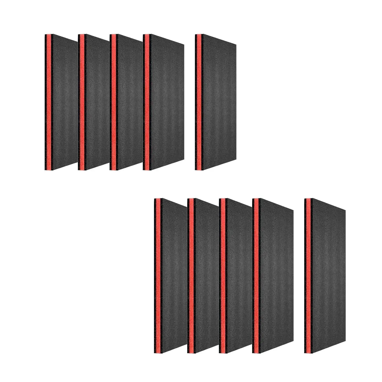 5 Pieces Tool Box Foam Inserts Anti Slip Professional Removable for Toolboxes Packaging Storage Transport Padding Crafts Zpaxo