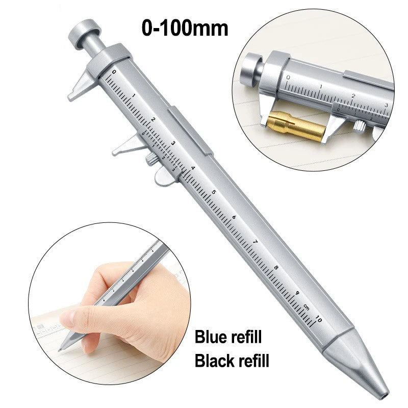 Precision Caliper Pen Ballpoint Multifunction Engineer Drafting