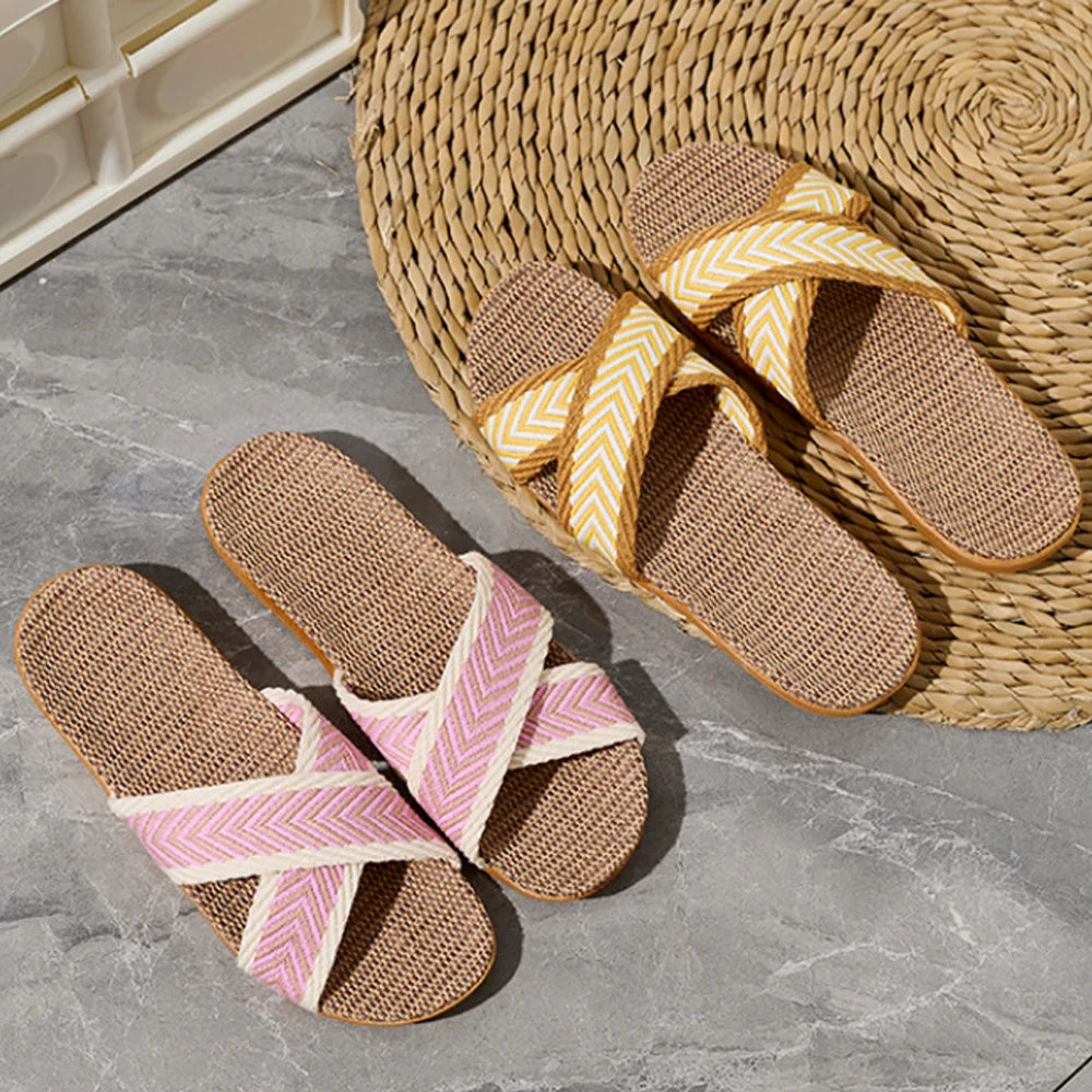 Inddoor Home Slippers Lightweight Women Antislip Bedroom Soft Bottom