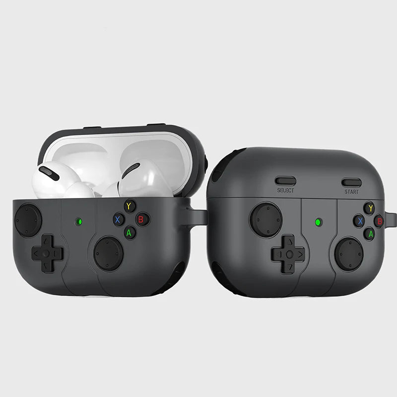 Cartoon Game Case For AirPods Pro 2 Cover Shockproof Protective Anti-fall Waterproof Case with Hook Accessories For Air Pods 3 4 Zpaxo