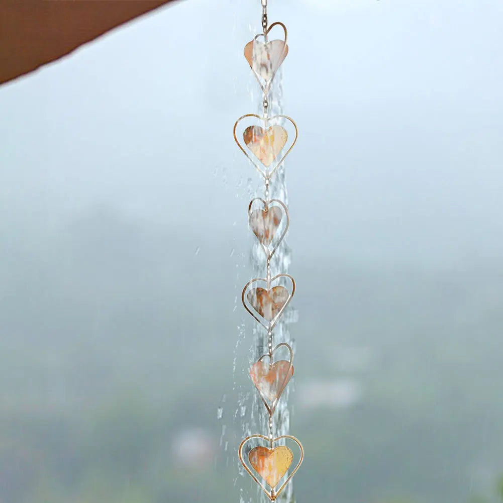 Metal Drainage Rainwater Chain Multifunction Decorative Downspout