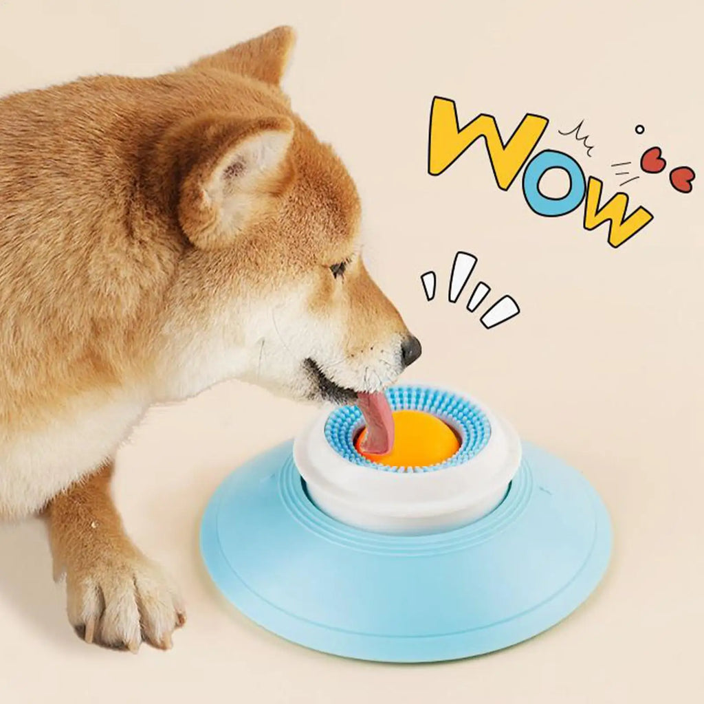 Dog Licking Mat Suction Cups Non Slip Slow Feeder Enrichment Toy