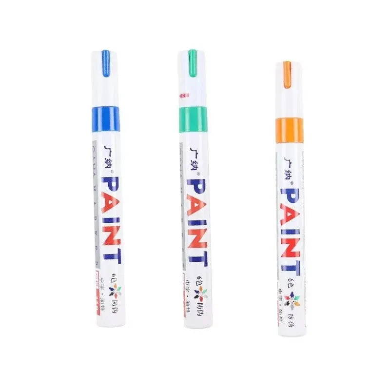 Permanent Paint Marker Pens for Car Tires, Wheels & Metal