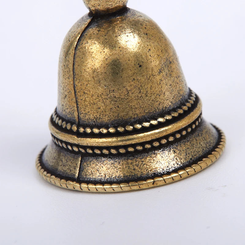 Brass Handicraft die-casting Wind Bell Tibetan Bronze Bell Metal Antique Bell Feng Shui Metal Wind Chime Fortune Jingle Bell Zpaxo