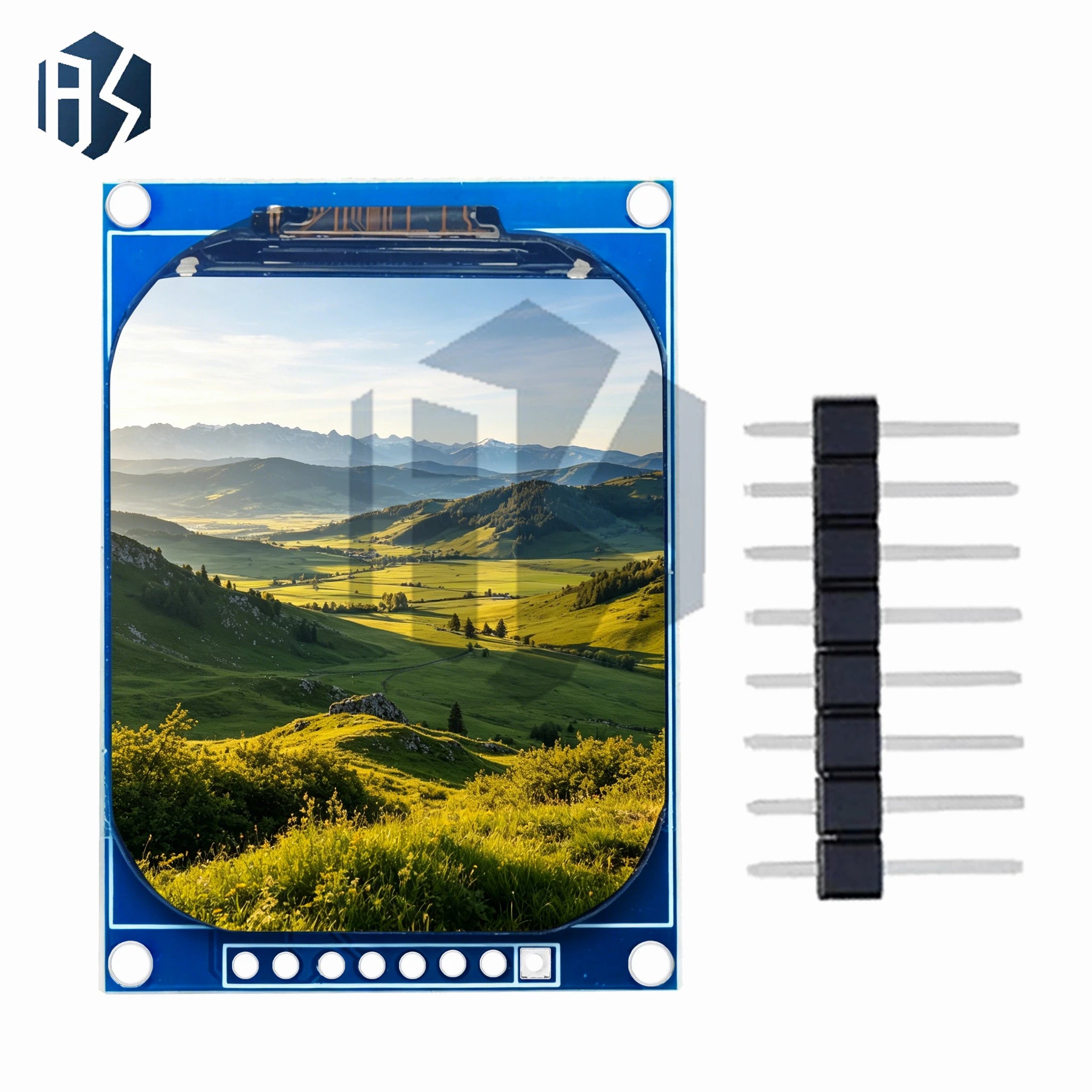 240x296 SPI TFT LCD Screen Module JD9853 Controller 8 Pin Breakout Zpaxo