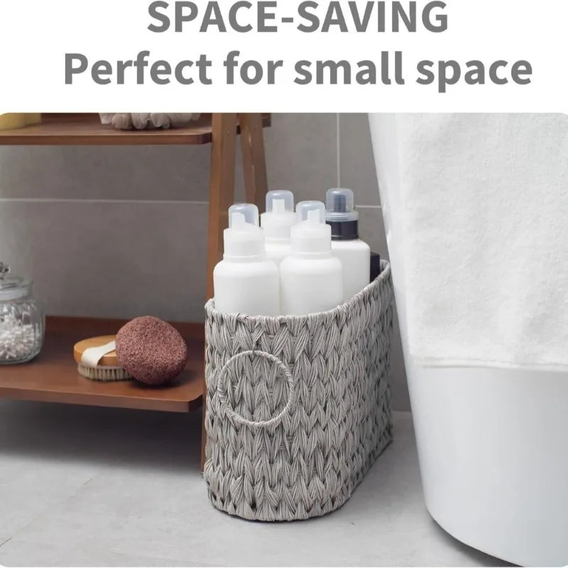 No Install Bathroom Organizer Large Capacity Toilet Paper Towel