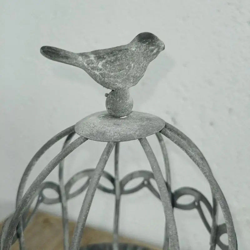 Birdcage Holder Metal Decorative Candlesticks Table Centerpieces Home