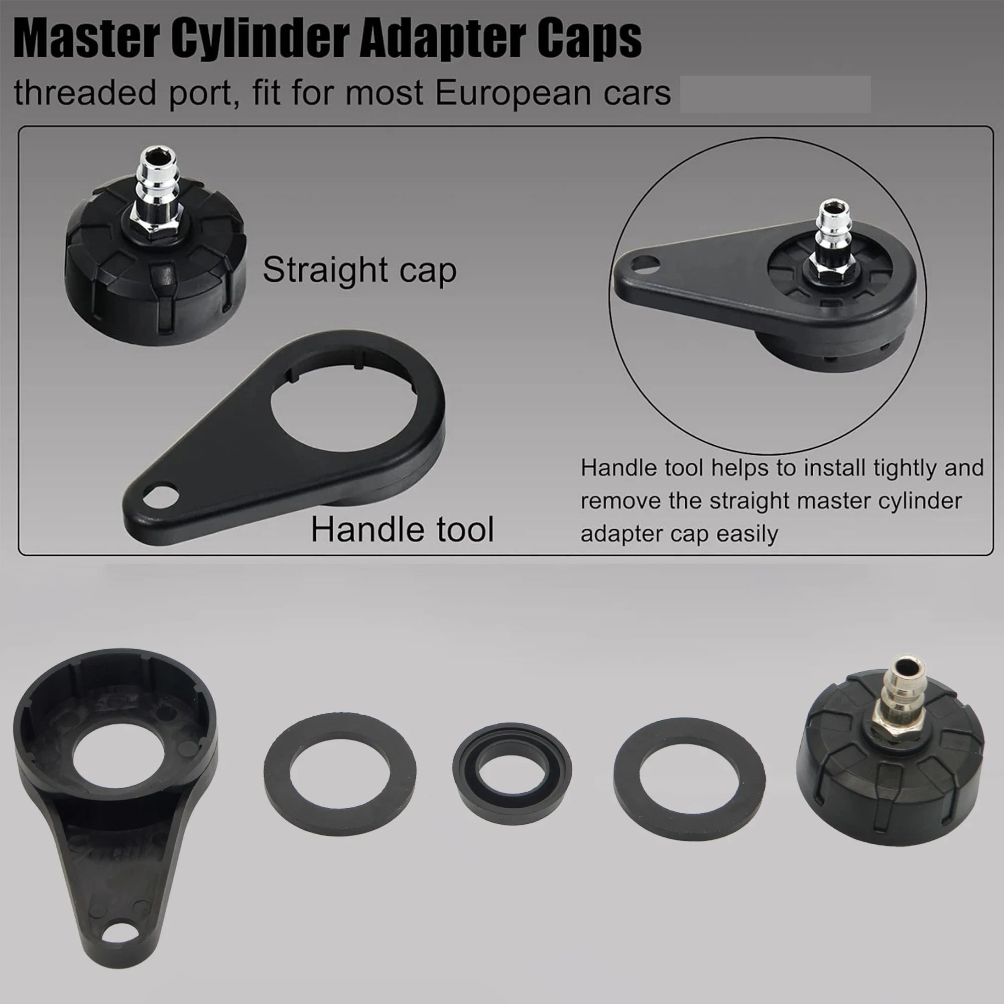 Car Manual Brake Fluid Bleeder Vacuum Pressure Pump Professional