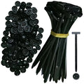 100/50/20pcs Zip Nylon Tie Wrap Cable Fixed Fastener Clips Car Hose Fastening Zip Strap Self-Locking Reusable Nylon Cable Ties Zpaxo Cable Ties kit 300 pcs