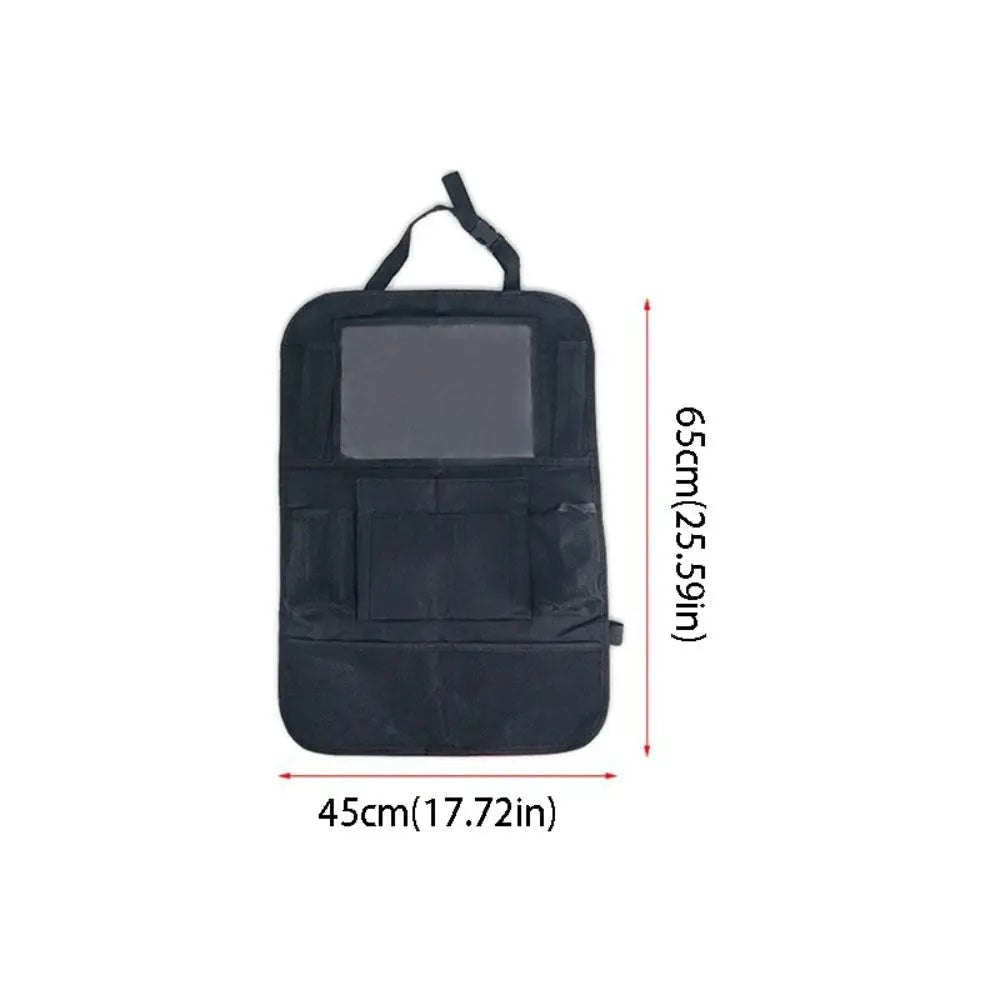 Multifunctional Backseat Car Organizer Touch Screen Tablet Holder High-Capacity Back Seat Organizers Tablet Phone Holder Zpaxo