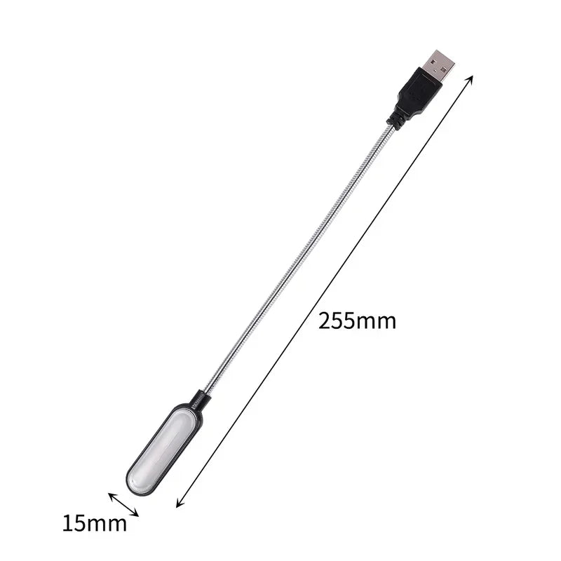 POCKETMAN Mini USB LED Book Light – Flexible Reading Lamp