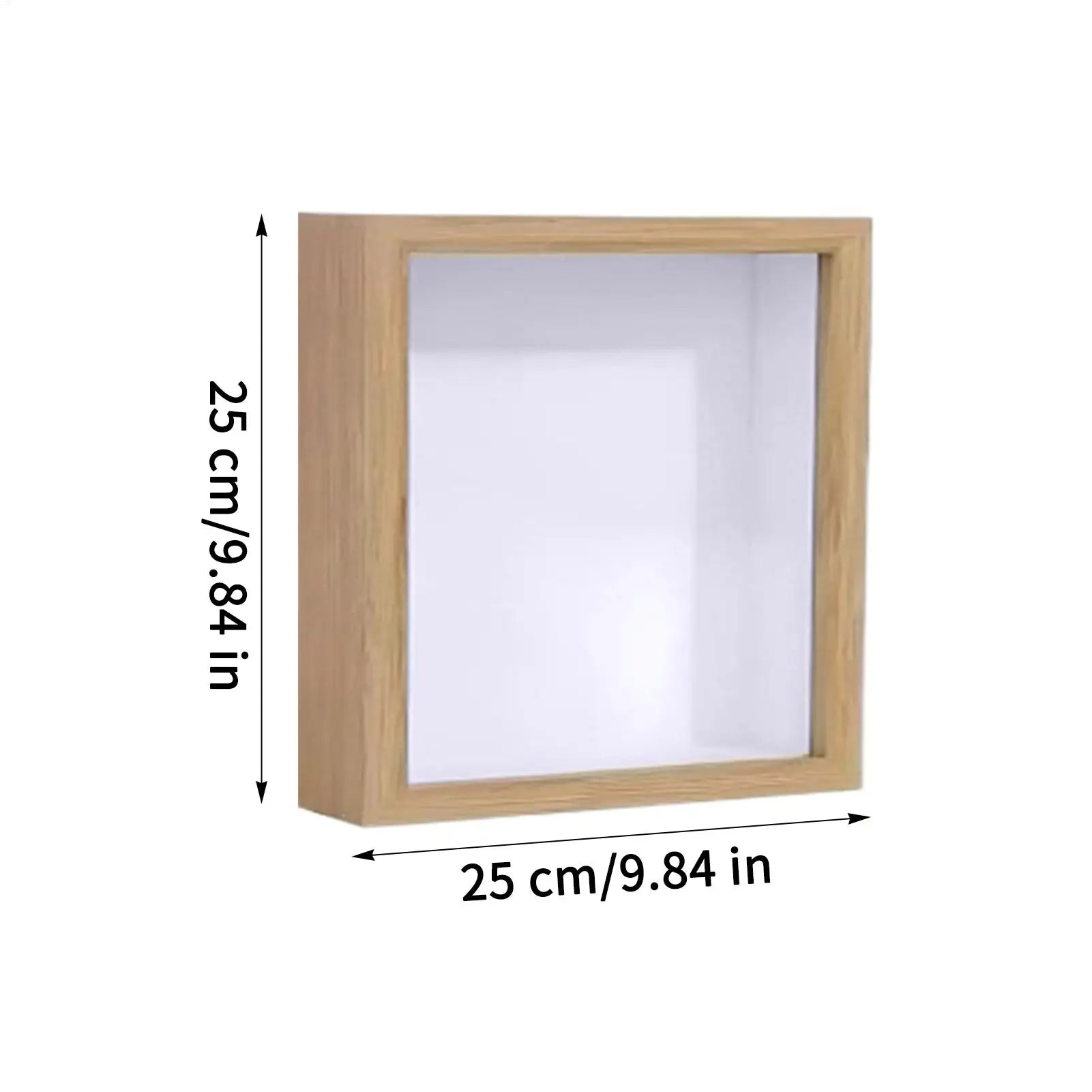 Shadow Box Display Case Picture Frame Memory Museum Silhouette