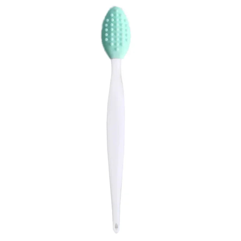 6 Colors Silicone Multifunction Wash Face Exfoliating Blackhead Cleansing Brush Lip Brush Clean Pores Professional Beauty Tools Zpaxo Green