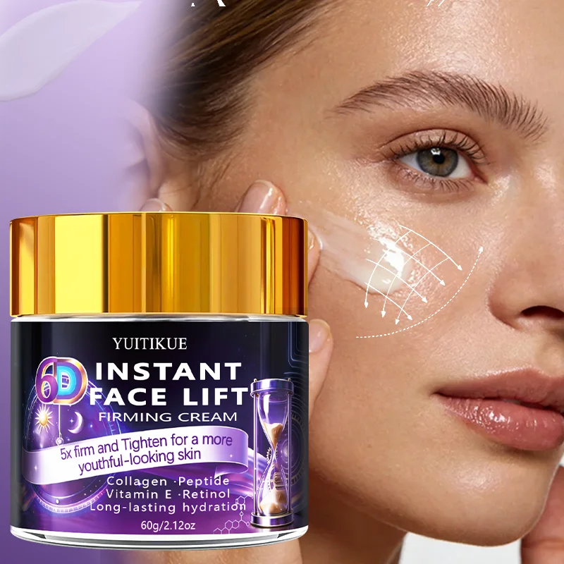 YUITIKUE 6D Instant Face Lift Firming Cream – Tighten & Smooth Face Firming Cream Zpaxo