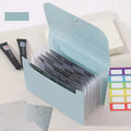 Nail Stamper Plates Storage Book Foldable Dust-proof