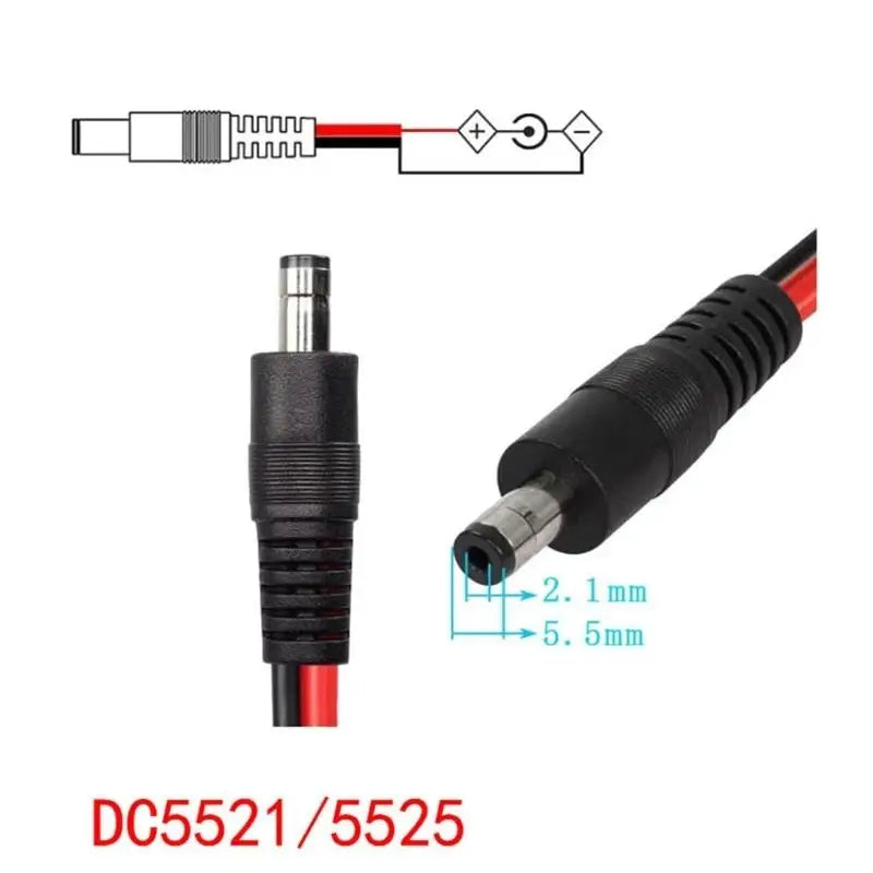 652F 50A Power Cord 5 5X2 Male Adapter Cable Outdoor Storage Zpaxo