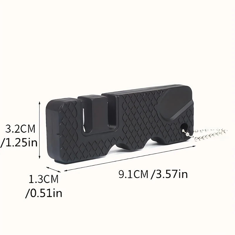 Pocket Knife Sharpener – Ceramic, Diamond & Carbide Tool Knife Sharpener Zpaxo