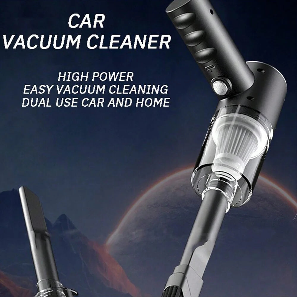 Vacuum Cleaner in Car Vacuum Cleaner Combination USB Charging Car Household with Fully Automatic High Power Powerful Cleaning Zpaxo
