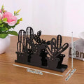 Elegant Metal Lotus Flower Napkin Holder Stylish Kitchen Dining