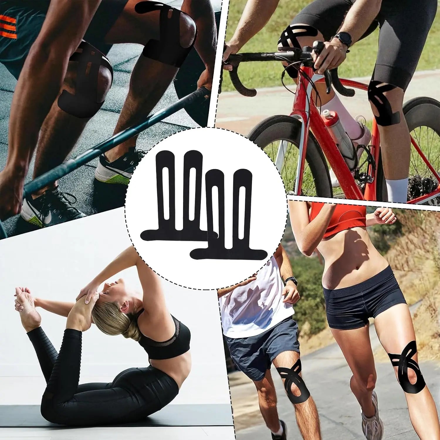 Kinesiology Tape – Waterproof Elastic Athletic Support Strips